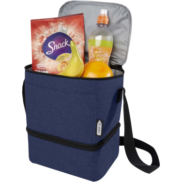Logotrade promotional gift image of: Tundra 9-can GRS RPET lunch cooler bag 9L